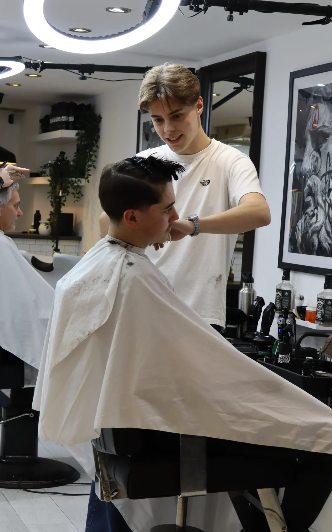 Tom, Barber at Ruthless Hair